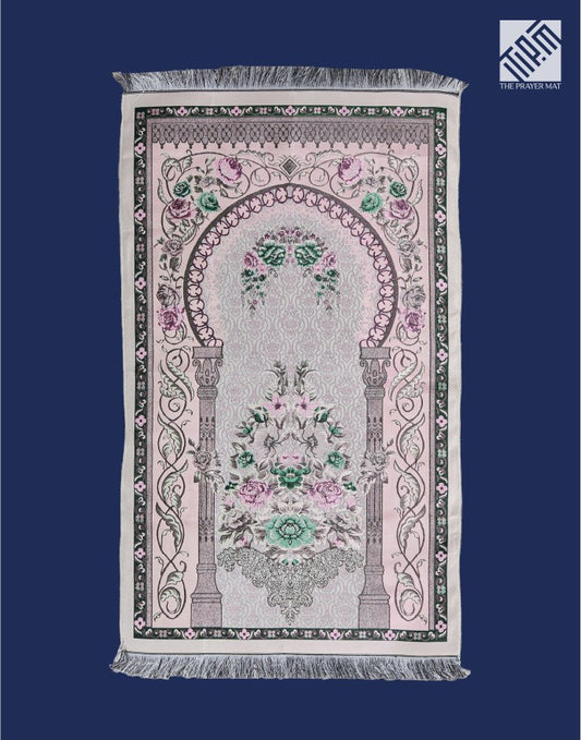 Zahra Travel Prayer Mat - TPM318 - Turquoise